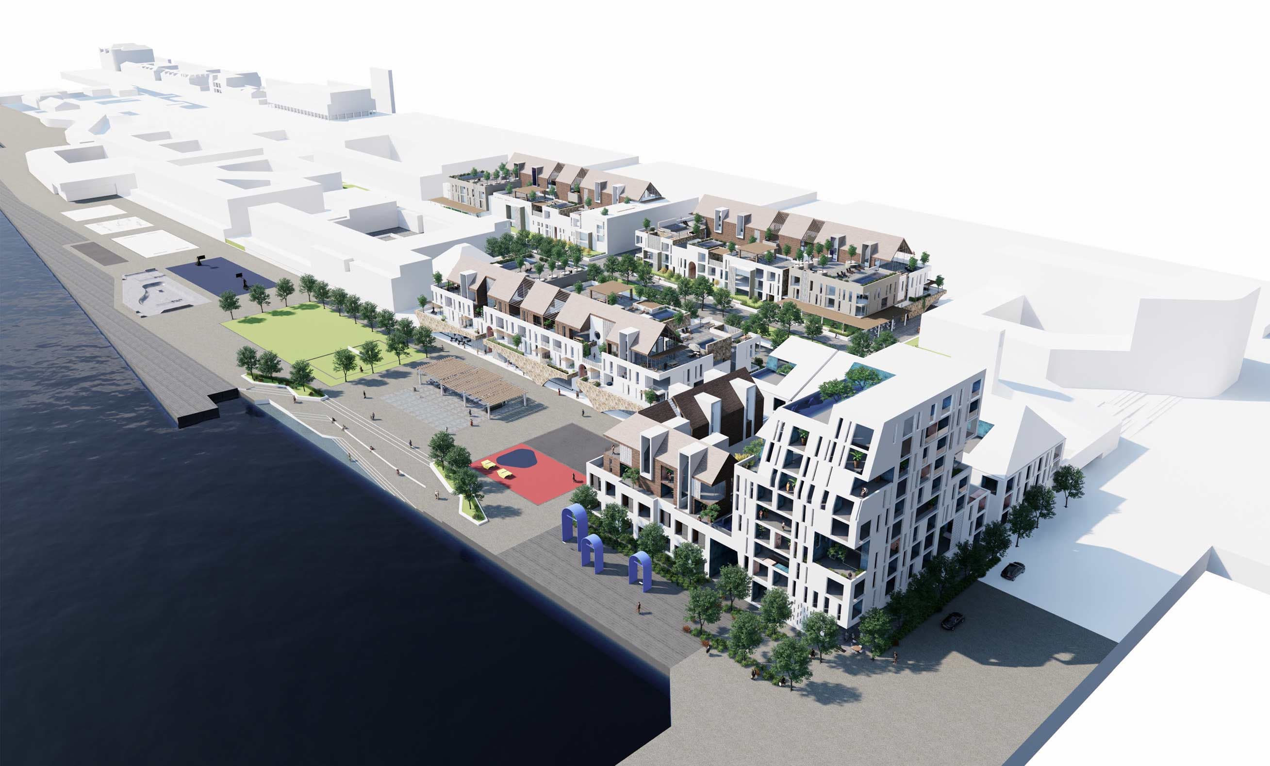 conceptual + architectural render